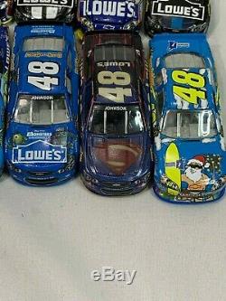 Jimmie Johnson Nascar Diecast Lot Of 93 Action 164 + More Highly Collectible