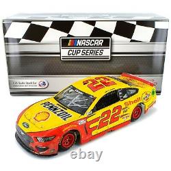 Joey Logano Autographed Bristol Dirt Race Win 124 Standard 2021 Diecast Car