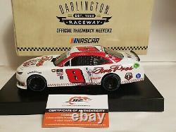 Josh Berry & Dale Jr Dual Autographed 2021 Tire Pros Throwback 1/24 Din # 6