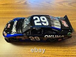 KEVIN HARVICK 1/24th #29 2011 AUTOGRAPHED OKUMA BUDWEISER IMPALA, # 445 OF 716