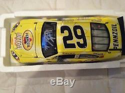 KEVIN HARVICK 2010 CHEVY IMPALA PENNZOIL ULTRA AUTOGRAPHED DIECAST WithCOA & CARD