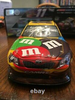 KYLE BUSCH #18 AUTOGRAPHED 2012 M&M's Ms. BROWN TOYOTA CAMRY 1/24