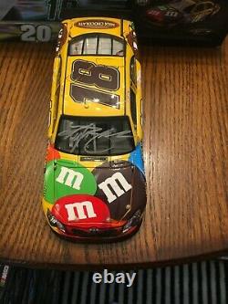 KYLE BUSCH #18 AUTOGRAPHED 2012 M&M's Ms. BROWN TOYOTA CAMRY 1/24