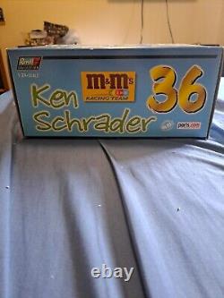 Ken Schrader 2000 M&M's NASCAR 124 Green Action diecast Pontiac car NIB 100174