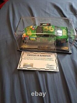 Ken Schrader 2000 M&M's NASCAR 124 Green Action diecast Pontiac car NIB 100174