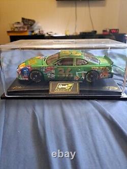 Ken Schrader 2000 M&M's NASCAR 124 Green Action diecast Pontiac car NIB 100174