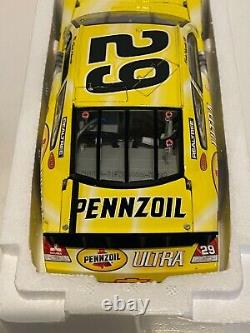 Kevin Harvick 2010 #29 Pennzoil Ultra Autographed 1/24