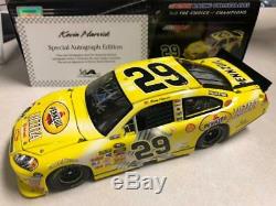 Kevin Harvick 2010 Pennzoil Ultra 1/24 Action Diecast Car 1/710 Autographed Coa