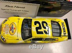 Kevin Harvick 2010 Pennzoil Ultra 1/24 Action Diecast Car 1/710 Autographed Coa