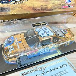Kevin Harvick #29 E. T. Monte Carlo Action 24kt Gold 124 Diecast NASCAR withCOA