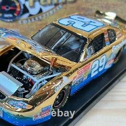 Kevin Harvick #29 E. T. Monte Carlo Action 24kt Gold 124 Diecast NASCAR withCOA