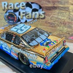 Kevin Harvick #29 E. T. Monte Carlo Action 24kt Gold 124 Diecast NASCAR withCOA