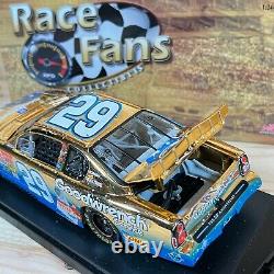 Kevin Harvick #29 E. T. Monte Carlo Action 24kt Gold 124 Diecast NASCAR withCOA