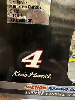 Kevin Harvick #4 Budweiser Champion 2014 1/24 Nascar Diecast