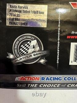 Kevin Harvick #4 Budweiser Folds Of Honor 2014 1/24 Nascar Diecast