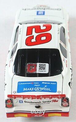 Kevin Harvick Autograph2001 NASCAR #29 Goodwrench Service Plus /Make a Wish 124
