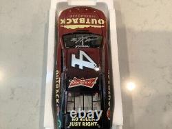 Kevin Harvick Autographed 2014 Chevy Ss Outback Steakhouse Diecast & Card