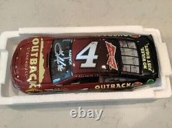 Kevin Harvick Autographed 2014 Chevy Ss Outback Steakhouse Diecast & Card