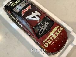 Kevin Harvick Autographed 2014 Chevy Ss Outback Steakhouse Diecast & Card