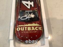 Kevin Harvick Autographed 2014 Chevy Ss Outback Steakhouse Diecast & Card