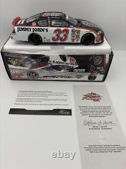 Kevin Harvick Signed #1/871 Jimmy John's 124 Scale NASCAR Original Box & COA