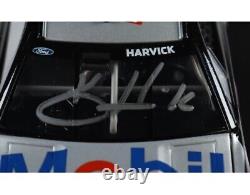 Kevin Harvick Signed 2022 NASCAR #4 Mobil 1 Triple Action 124 Scale Diecast