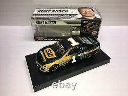 Kurt Busch Autographed Nascar Diecast 2020 Camaro Zl1 #1 Gearwrench 1/24 Action