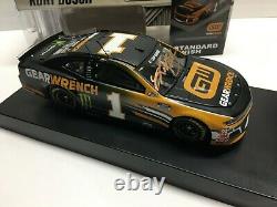 Kurt Busch Autographed Nascar Diecast 2020 Camaro Zl1 #1 Gearwrench 1/24 Action