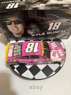 Kyle Busch #18 M&M's Pink 2015 Camry 1/24 Nascar Diecast