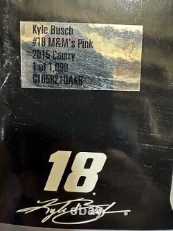 Kyle Busch #18 M&M's Pink 2015 Camry 1/24 Nascar Diecast
