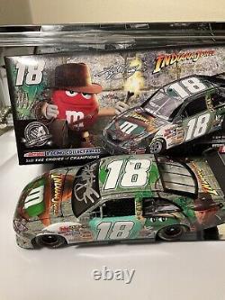 Kyle Busch #18 M&Ms Indiana Jones 2008 Camry 1 Of 1980 Signed