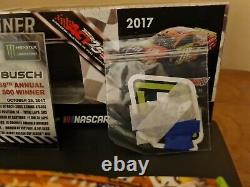 Kyle Busch NASCAR Martinsville 2017 Win 1/24 diecast raced version Halloween M&M