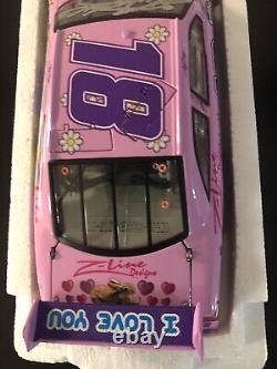 Kyle Busch autographed Z Line Pink 1 of 1448 Nascar racing #18 2010 Camry RARE