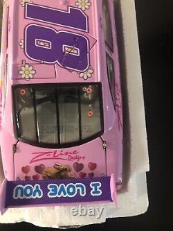 Kyle Busch autographed Z Line Pink 1 of 1448 Nascar racing #18 2010 Camry RARE