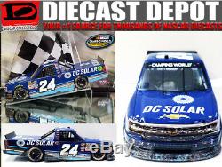 Kyle Larson 2016 DC Solar Eldora Win Raced Version Silverado 1/24 Action New