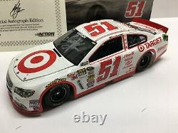 Kyle Larson Autographed Nascar Diecast #51 Target 2013 Chevy Ss 1/24 Action Coa