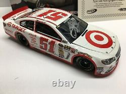 Kyle Larson Autographed Nascar Diecast #51 Target 2013 Chevy Ss 1/24 Action Coa