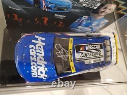 Kyle Larson Signed 2021 NASCAR #5 Cup Champion 1/24 with Premium Diecast Display