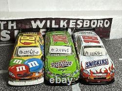 Lot Of 3 2009 Kyle Busch #18 PROTOTYPES 1/64 NASCAR Diecast COT VERY RARE VHTF