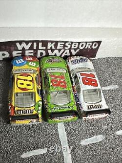 Lot Of 3 2009 Kyle Busch #18 PROTOTYPES 1/64 NASCAR Diecast COT VERY RARE VHTF