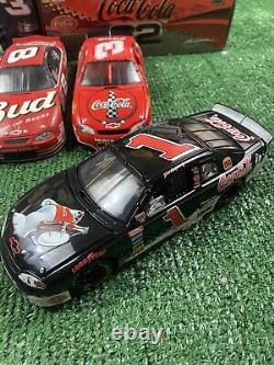 Lot Of 7 Dale Earnhardt Jr & Sr Nascar 124 Action Diecast Cars