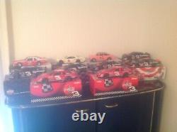 Lot of 10 Action 1/24 Dale Earnhardt Sr Various years & sponsors (BANKS)