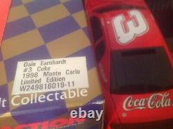 Lot of 10 Action 1/24 Dale Earnhardt Sr Various years & sponsors (BANKS)