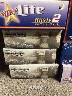 Lot of 20 Rusty Wallace NASCAR Diecast 124 164