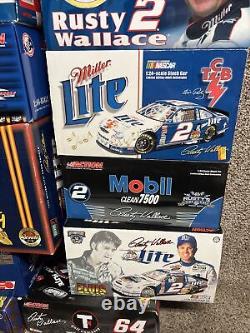 Lot of 20 Rusty Wallace NASCAR Diecast 124 164