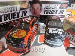 Martin Truex Jr 2017 Bass Pro Shops + Furniture Row 1/24 Action Champ Combo