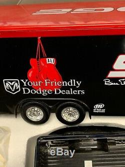 Muhammad Ali Brookfield Diecast Trailer Truck Action Bill Elliott #9 Dodge Box