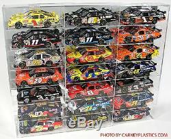 NASCAR 124 Diecast Display Case 21 Comp. Fits Action