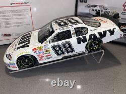 NASCAR 124 Scale Diecast BRAD KESELOWSKI #88 NAVY Raced Version Nashville Win