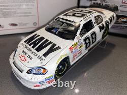 NASCAR 124 Scale Diecast BRAD KESELOWSKI #88 NAVY Raced Version Nashville Win